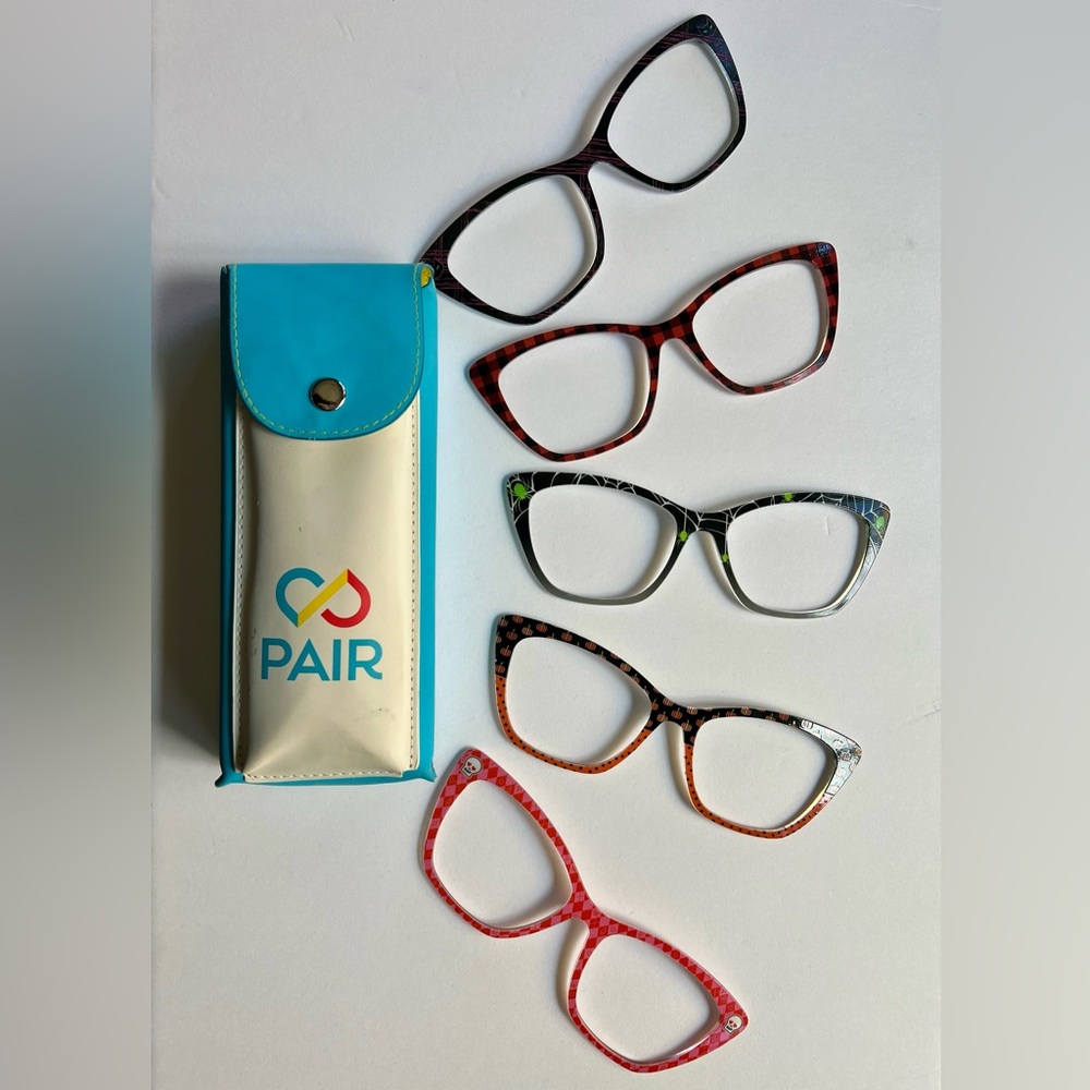 PAIR Brand Wanda Eyeglass Toppers Lot